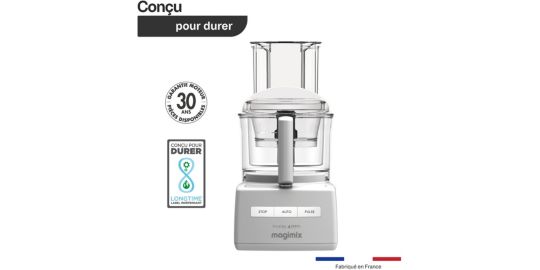 Robot multifonction MAGIMIX CS4200 XL BLANC + PRESSE AGRUME 85426F
