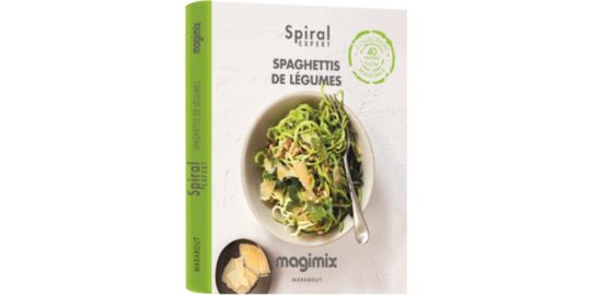 Livre de cuisine MAGIMIX Spaghettis de Légumes Spiral Expert