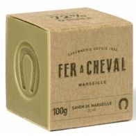 Savon FER À CHEVAL Cube Marseille olive 100g