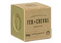 Savon FER À CHEVAL Cube Marseille olive 100g