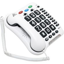 Téléphone filaire GEEMARC CL100 Blanc