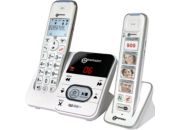 Téléphone sans fil GEEMARC Pack Mobility 295 Blanc