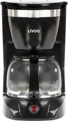 Cafetière filtre LIVOO Cafetière électrique LIVOO DOD163N - fin Cafetière filtre LIVOO Cafetière électrique LIVOO DOD163N - fin