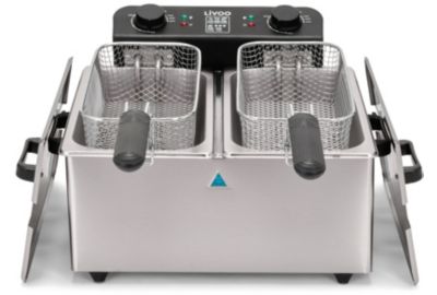Friteuse LIVOO Huile double 2x3 L DOC217