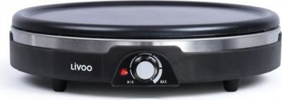 Crêpière LIVOO Noir