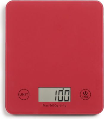 Balance de cuisine LIVOO Balance de cuisine électronique Rouge DO