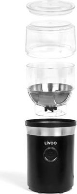Moulin à café LIVOO Acier inoxydable et plastique