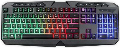 Clavier gamer LIVOO TEA283 - AZERTY - Rétro-éclairage RGB