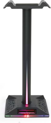 Support casque gamer LIVOO TEA284 avec Hub 2 ports - RGB 10 modes