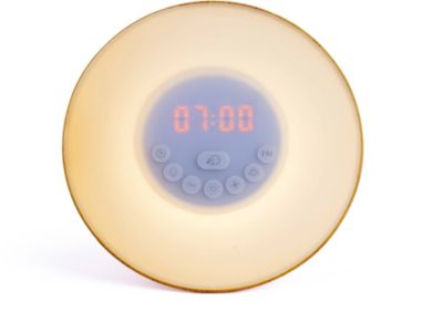 Locmair Radio Reveil, Lampe de Chevet Reveil Lumineux Reveil Simula