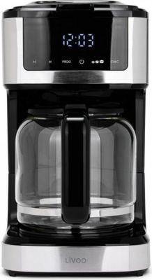 Cafetière programmable LIVOO Livoo - cafetière électrique programmabl