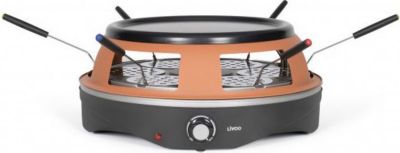 Four à pizza électrique LIVOO Four à pizza 6 personnes DOC304, 1200 W,