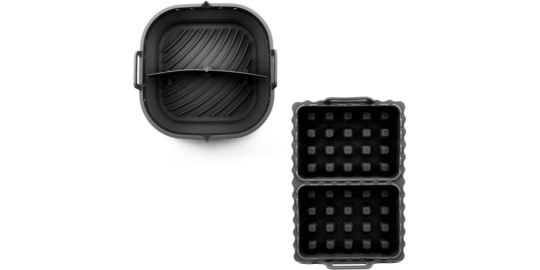 moule LIVOO a gaufres en siliconne x2