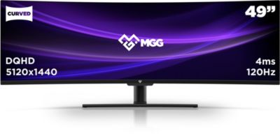 Ecran PC Gamer MILLENIUM MD49 DQHD Curve Reconditionné