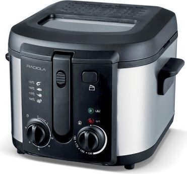 Friteuse sans huile RADIOLA Friteuse Familiale 3l Inox Avec Hublot R