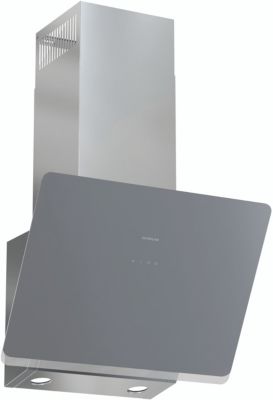 Hotte décorative murale inclinée SILVERLINE ARAE VERTICALE VERRE TREMPE 60CM COLORIS