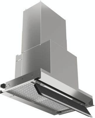 Hotte sous meuble encastrable KRÖHLER 60cm inox 2 moteurs et 2