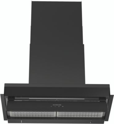 Hotte décorative murale SILVERLINE ENCASTRABLE CELENO 60CM NOIR H50990 009
