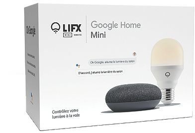 Assistant vocal GOOGLE google nest mini blanc - Enki