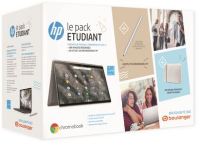 Chromebook HP Pack Etudiant 14c ca0012nf Housse Stylet