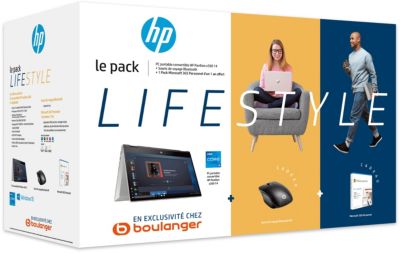 Ordinateur portable HP Pack Lifestyle 14 dy0026nf

