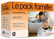 Ordinateur portable HP Pack famille 15 + housse + Microsoft 365