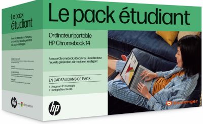 Chromebook HP Pack Chromebook 14b nb0044nf housse Nest

