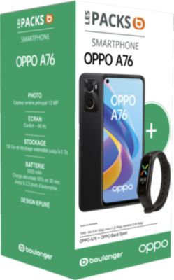 Smartphone OPPO Pack A76 + Band sport