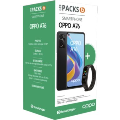 Smartphone OPPO Pack A76 + Band sport