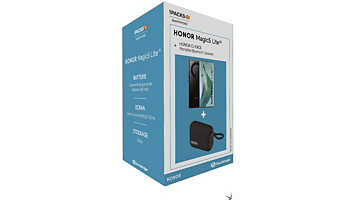 Smartphone HONOR Pack Magic5 Lite Noir 256+Enceinte