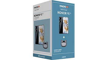 Smartphone HONOR Pack Honor 90 Noir + Earbuds X5 Pro