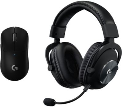Casque gamer LOGITECH G PRO X Wireless + G PRO X Superlight