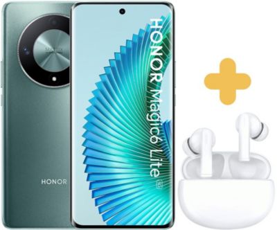 Smartphone HONOR Pack Magic 6 Lite Vert + Earbuds X5