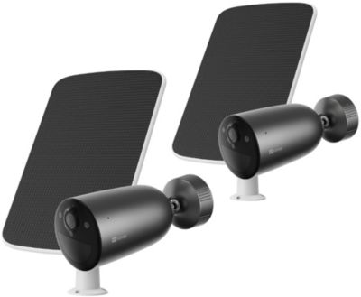Caméra de surveillance EZVIZ 2 EB3 Type C + 2 panneaux solaires