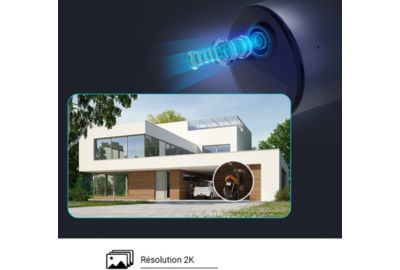 Caméra de surveillance EZVIZ 2 EB3 Type C + 2 panneaux solaires