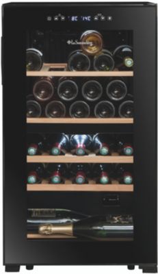 Cave à vin LS51.2ZBLACK double zone 50 Bouteilles : : Gros  électroménager