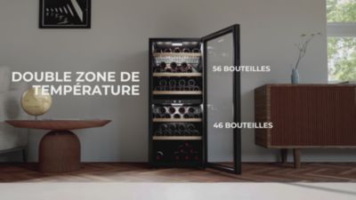 Voir la vidéo pour Cave à vin de service LA SOMMELIERE LS102DZBLACK