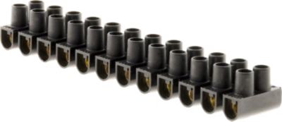 Chargeur Barrettes 12 plots 4 mm² Noir - ZENITECH  Chargeur Barrettes 12 plots 4 mm² Noir - Zenitech