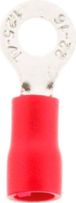 ZENITECH 10 cosses rouge rondes 5 mm - Zenitech