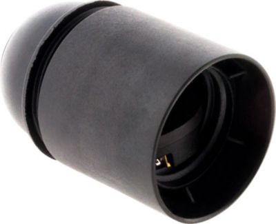 Multiprise NONAME Douille E27 Thermoplastique Lisse Noir
