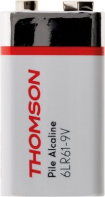Pile THOMSON Pile alcaline 6LR61 9V - Thomson Pile THOMSON Pile alcaline 6LR61 9V - Thomson