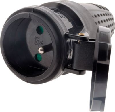 Multiprise NONAME Fiche caoutchouc femelle 16A 2P+T Multiprise NONAME Fiche caoutchouc femelle 16A 2P+T