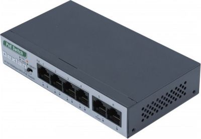 Switch ethernet DEXLAN Switch RJ45 100Mbps 6 Ports POE DX3064