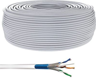  KOMELEC Câble RJ45 Cat 7 monobrin surblindé 300m KOMELEC Câble RJ45 Cat 7 monobrin surblindé 300m
