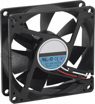 Ventilateur PC SPIRE 80x80x25 silencieux 3 fils