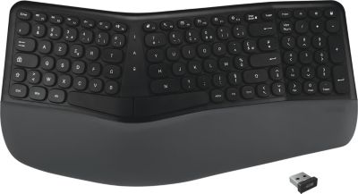 Clavier sans fil APM FRANCE ERGO - Azerty FR avec Repose poignet
