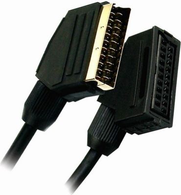 Câble péritel APM CORDON PERITEL MÂLE / FEMELLE 21 CONDUCT