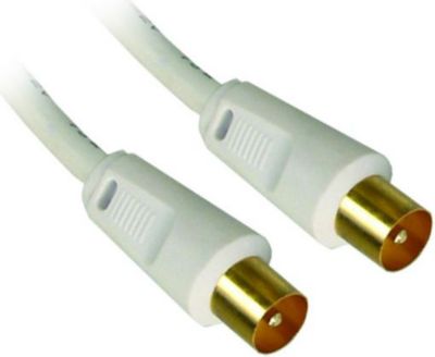 APM CORDON TV MALE/MALE 9.52MM BLANC 2M - CL
