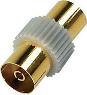 Adaptateur antenne TV APM ADAPTATEUR COAXIAL FEMELLE 9MM/FEMELLE 9