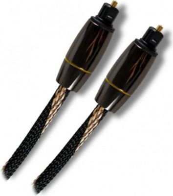 Câble fibre optique APM CORDON FIBRE OPTIQUE TOSLINK MÂLE/MÂLE P Câble fibre optique APM CORDON FIBRE OPTIQUE TOSLINK MÂLE/MÂLE P